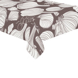 Garlic bulb dark background Tablecloth