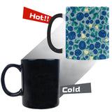 blueberry design pattern Morphing Mug Heat Changing Mug