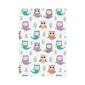 Cute owl pattern House Flag Garden Flag