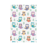 Cute owl pattern House Flag Garden Flag