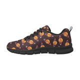 Hamburger Pattern Print Design 05 Men's Breathable Sneakers ( Model 055)