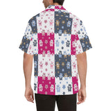 Teddy Bear Pattern Print Design 03 Men's All Over Print Hawaiian Shirt (Model T58)