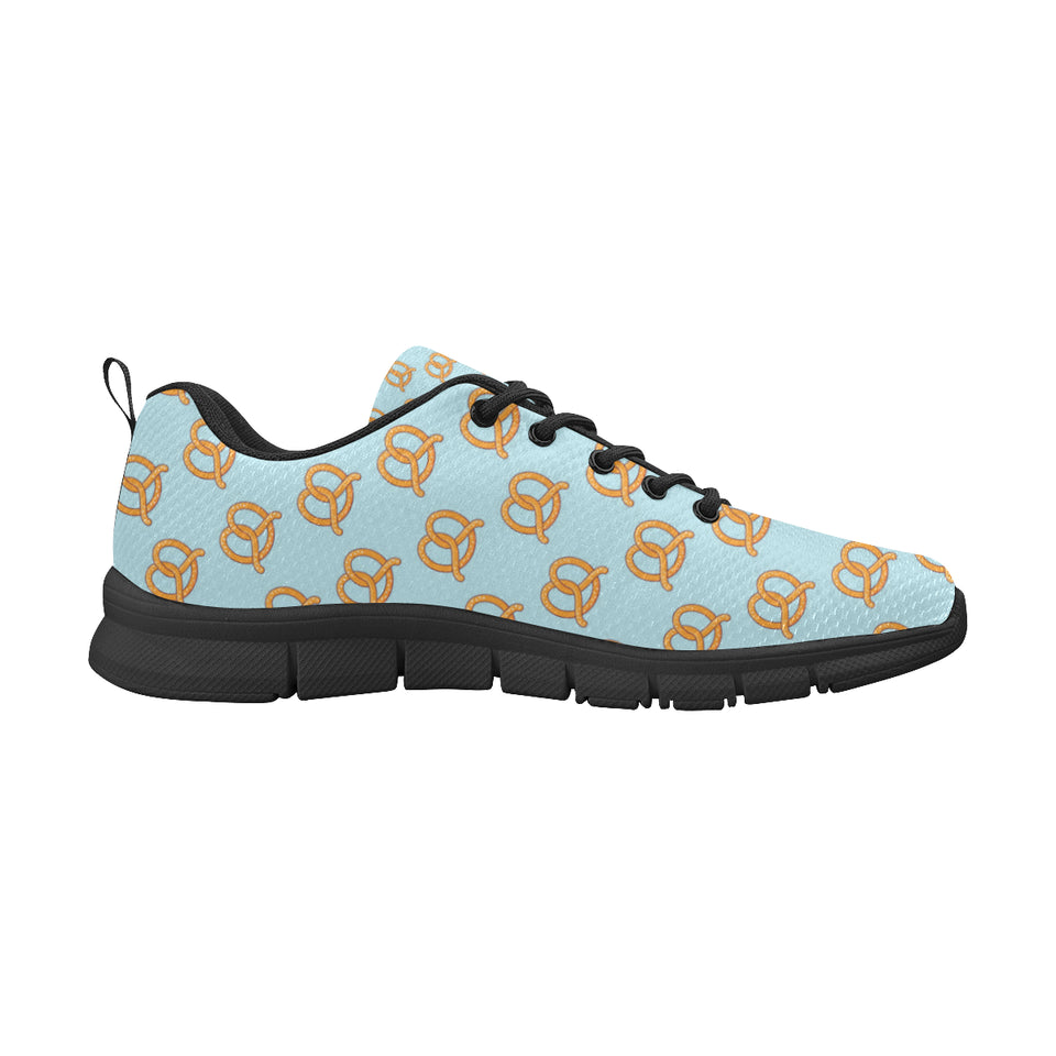 Pretzels Pattern Print Design 03 Women's Sneaker Shoes