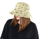 Windmill Wheat pattern Unisex Bucket Hat