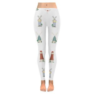 windmill design pattern Women's Legging Fulfilled In US