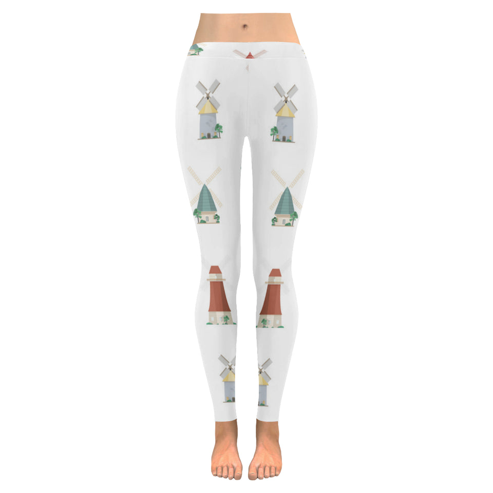 windmill design pattern Women's Legging Fulfilled In US