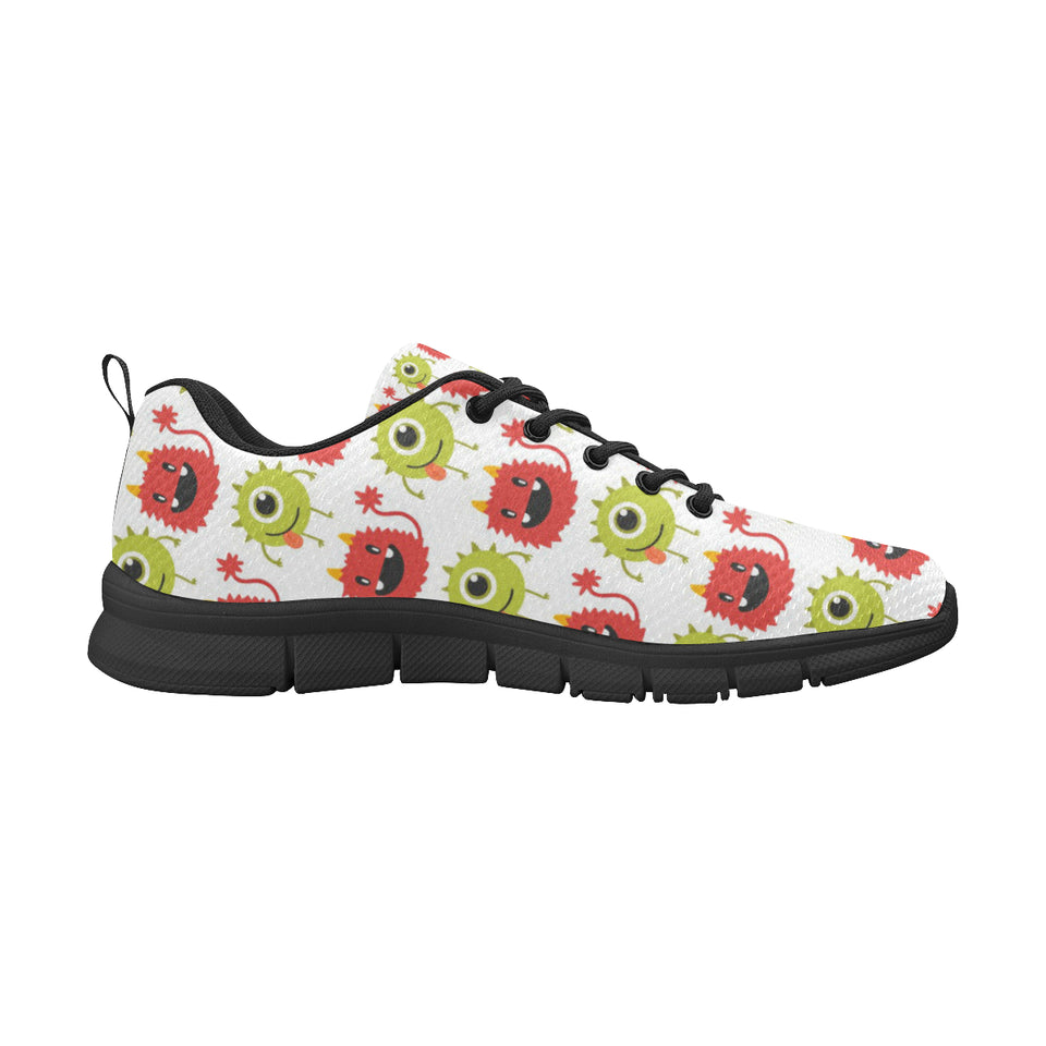 Alien Pattern Print Design 05 Men's Breathable Sneakers ( Model 055)