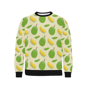 Durian pattern Men's Crew Neck Sweatshirt