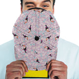 Beautiful toucan flower leaves All Over Print Snapback Cap