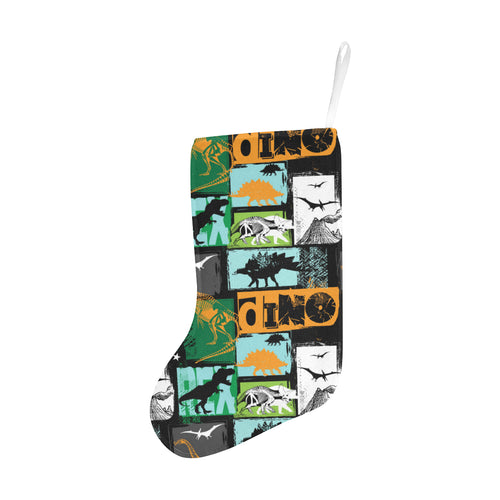 dinosaurs print pattern Christmas Stocking