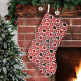 Casino Cards Suits Pattern Print Design 03 Christmas Stocking