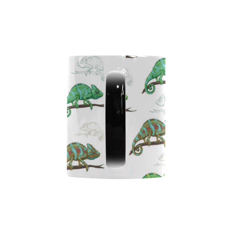 Chameleon lizard pattern Morphing Mug Heat Changing Mug