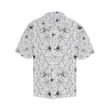 Spider web cobweb pattern Men's All Over Print Hawaiian Shirt