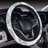 Shell polynesian tribal Car Steering Wheel Cover