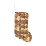 Camel polynesian tribal design pattern Christmas Stocking