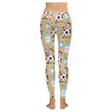 Cow bottle of milk pattern Women's Legging Fulfilled In US