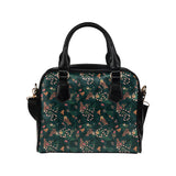 Snake forest pattern Shoulder Handbag