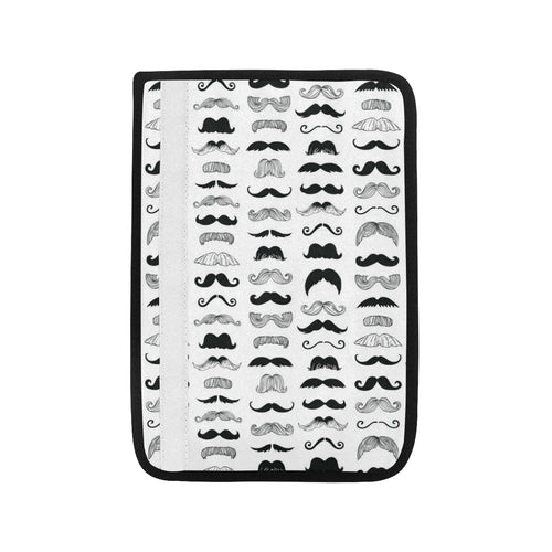 Mustache Beard Pattern Print Design 04 Car Seat Belt Cover