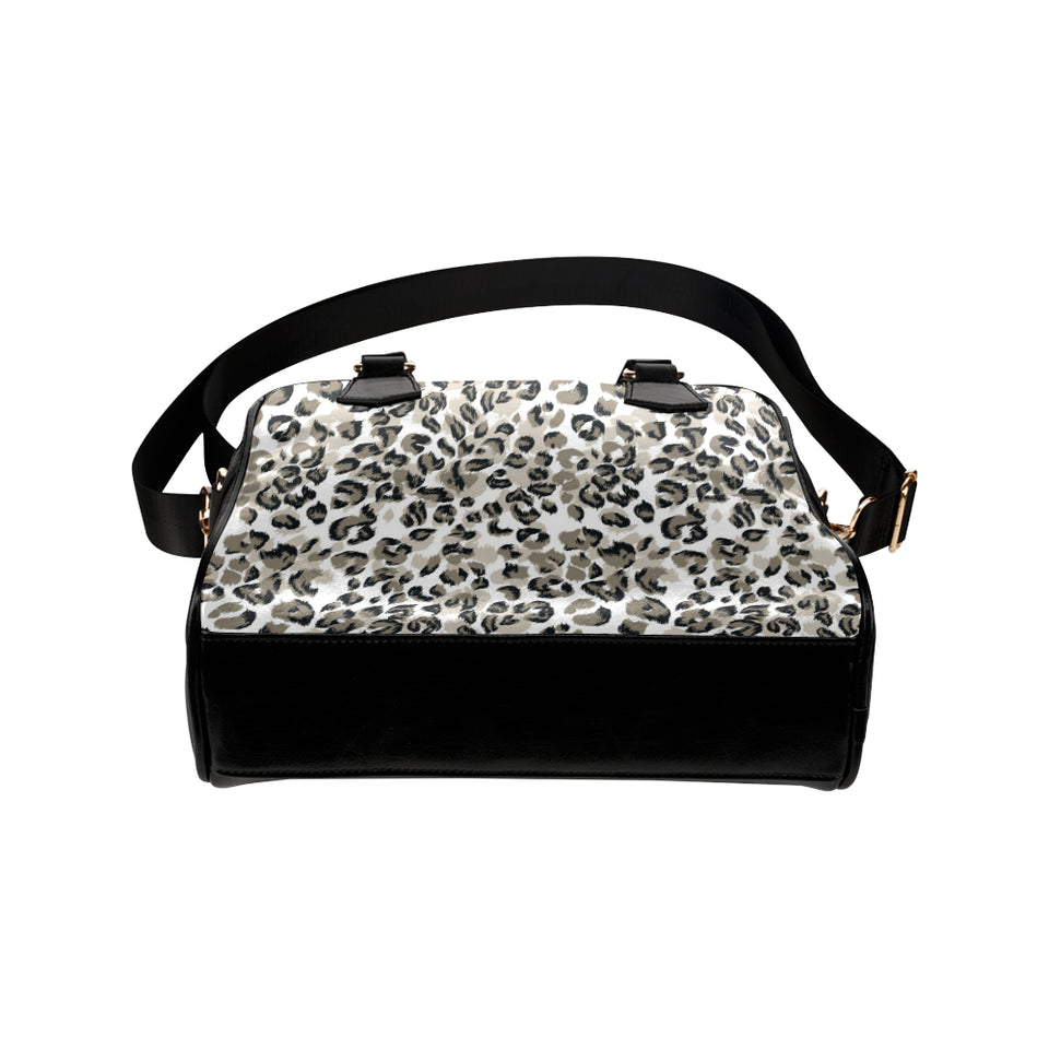 Leopard skin print pattern Shoulder Handbag