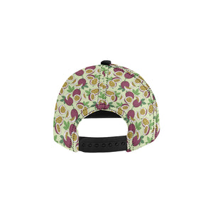 Paassion fruit pattern All Over Print Snapback Cap