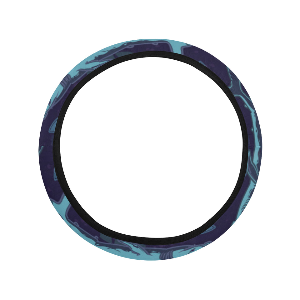 Shark pattern Car Steering Wheel Cover