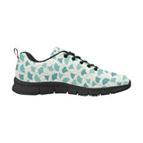 Green ginkgo leaves pattern Men's Sneaker Shoes