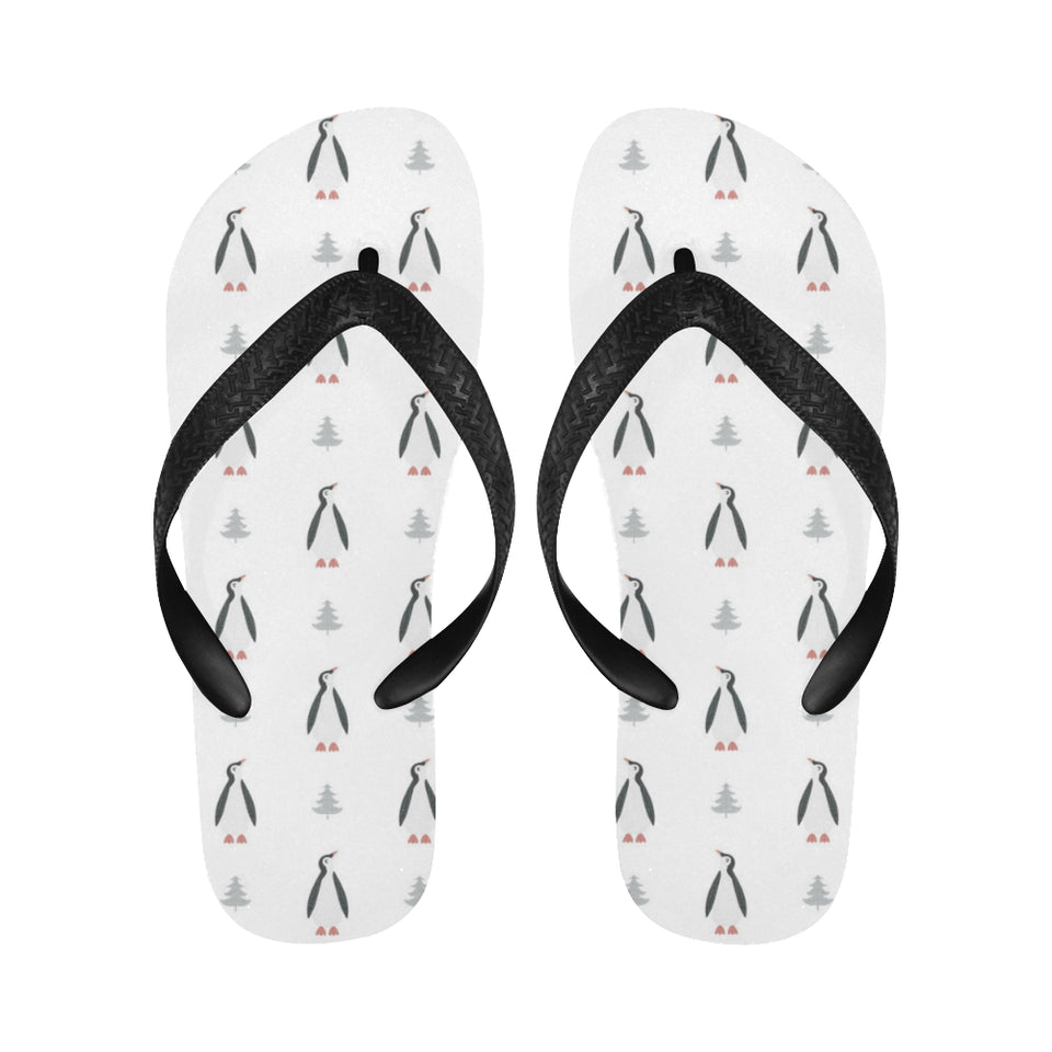 Penguin pattern Unisex Flip Flops