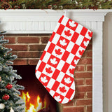 Canada Pattern Print Design 05 Christmas Stocking