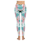 Toucan tropical flower leave pattern Women's Legging Fulfilled In US