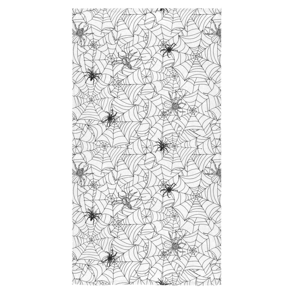 Spider web cobweb pattern Bath Towel
