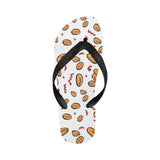 peanuts pattern background Unisex Flip Flops