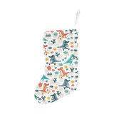 Cute Crocodile Pattern Christmas Stocking