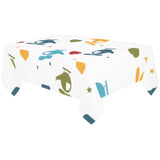 Colorful helicopter pattern Tablecloth