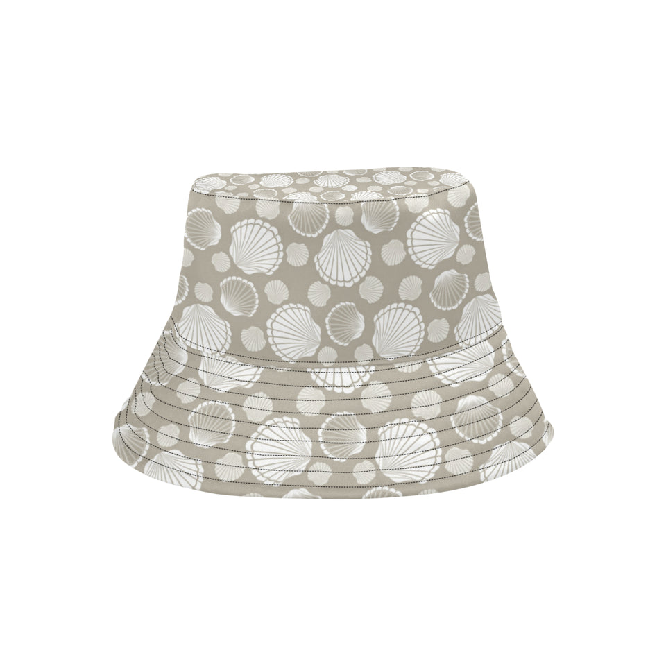 Scallop shell pattern Unisex Bucket Hat