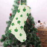 Broccoli pattern Christmas Stocking