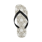 Scallop shell pattern Unisex Flip Flops