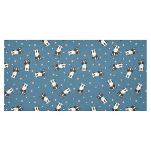 Cute boston terrier dog spattern Tablecloth