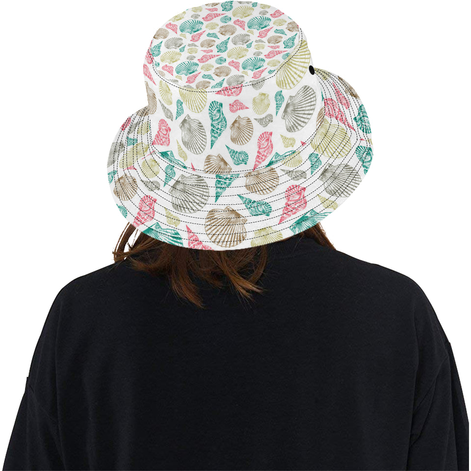 Colorful shell pattern Unisex Bucket Hat