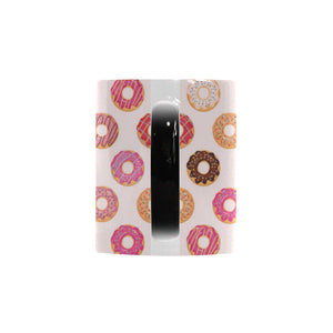 Colorful donut pattern Morphing Mug Heat Changing Mug