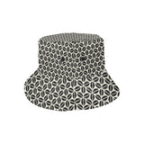 Coffee bean abstract modern pattern Unisex Bucket Hat