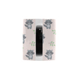 cute raccoons leaves pattern Morphing Mug Heat Changing Mug