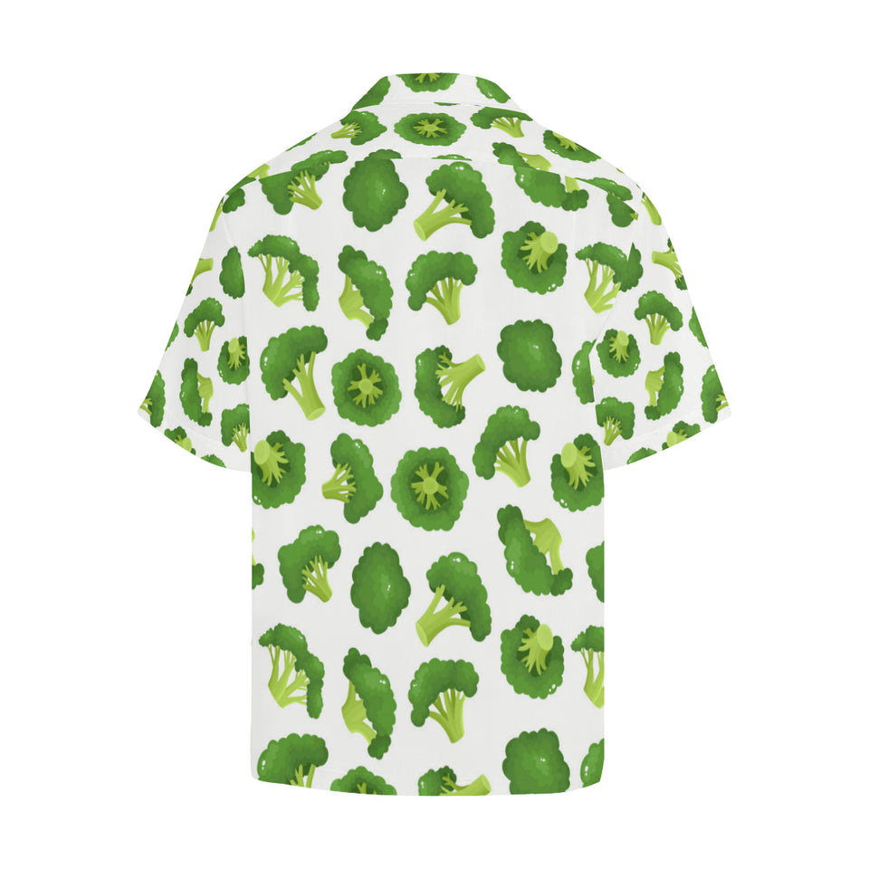 Cute broccoli pattern Men's All Over Print Hawaiian Shirt