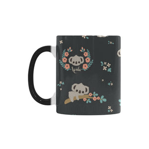 Cute koala pattern Morphing Mug Heat Changing Mug