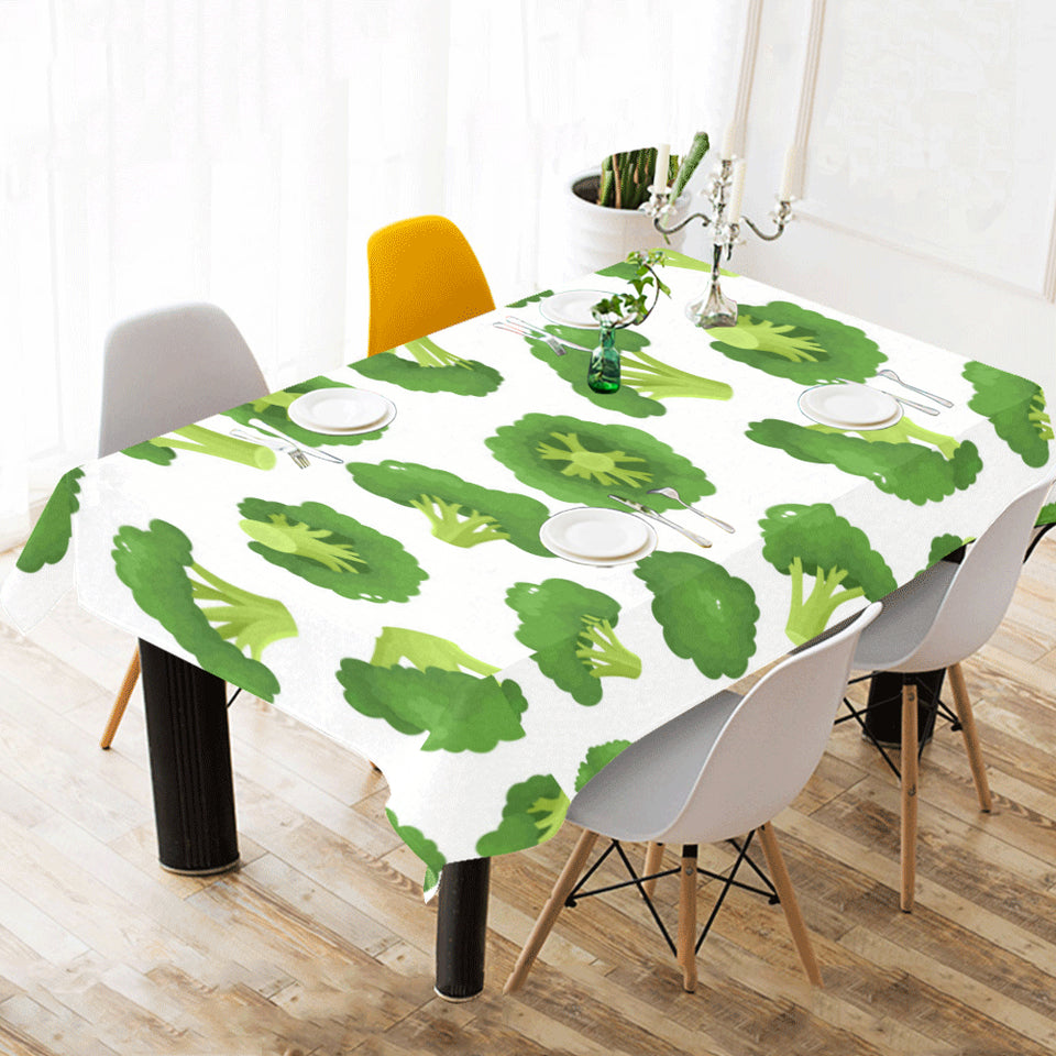 Cute broccoli pattern Tablecloth