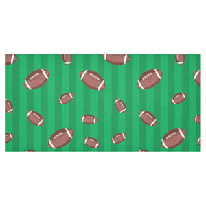 American football ball field background Tablecloth
