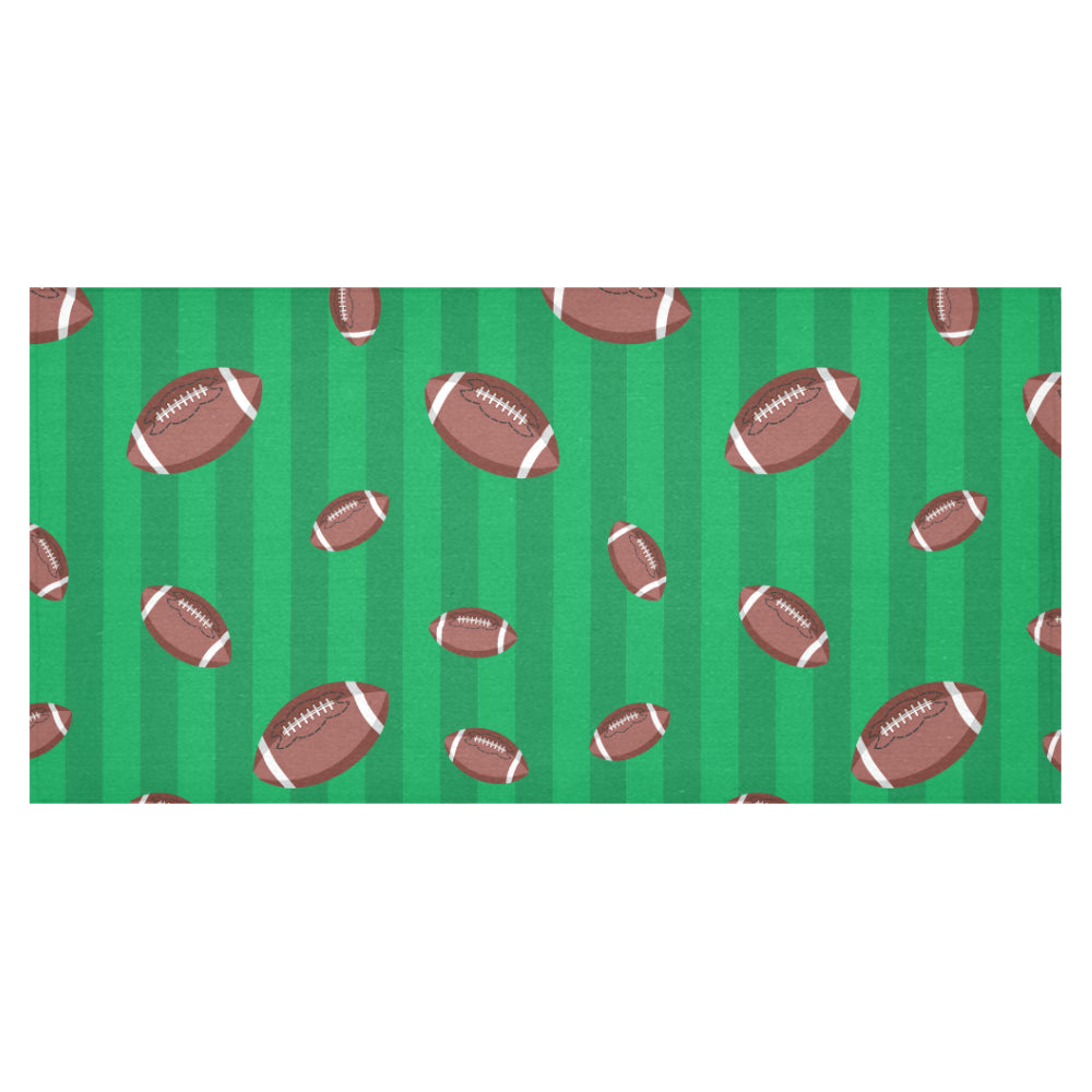American football ball field background Tablecloth