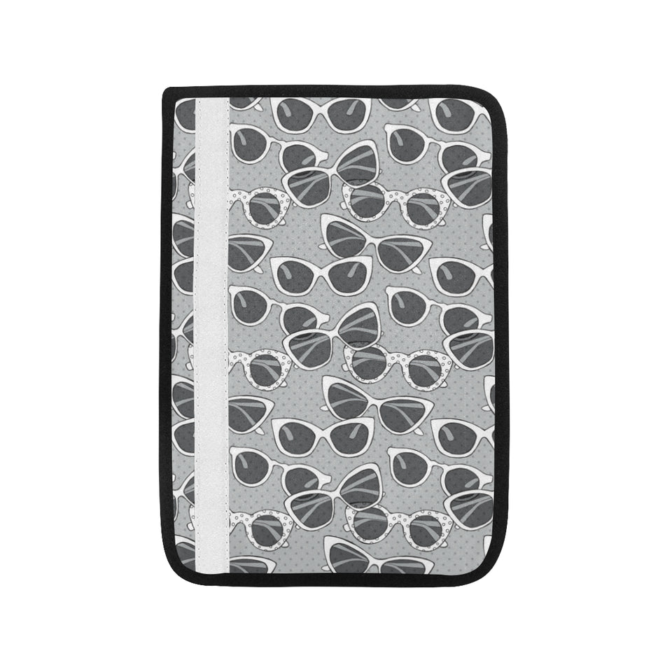 Sun Glasses Pattern Print Design 04 Car Seat Belt Cover
