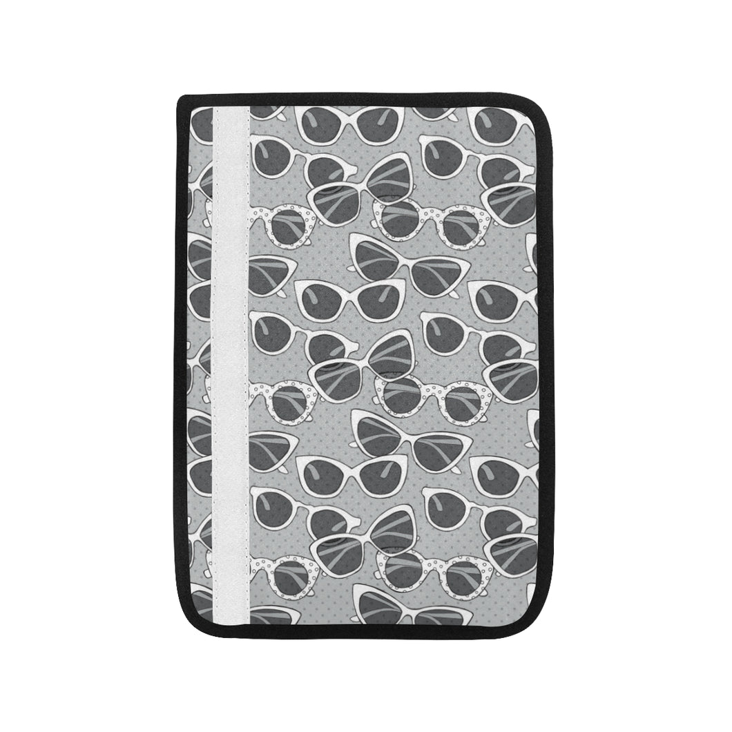 Sun Glasses Pattern Print Design 04 Car Seat Belt Cover