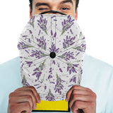 lavender flower design pattern All Over Print Snapback Cap