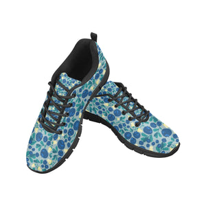 blueberry design pattern Men's Sneaker Shoes